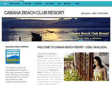 Tablet Screenshot of cabana-cebu.com